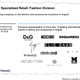 Slide from draft presentation boasts Fidequity's "exclusive representation" of brands like D&G and Moschino